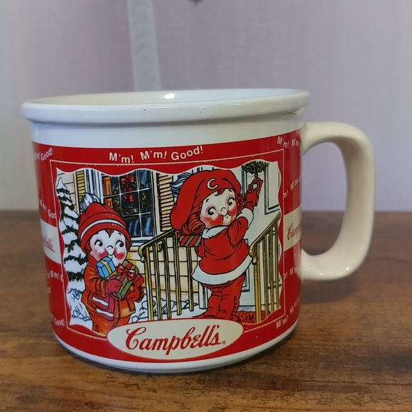 Vintage 1998 Campbell Soup Mugs Set of 3 - Picture 6 of 8